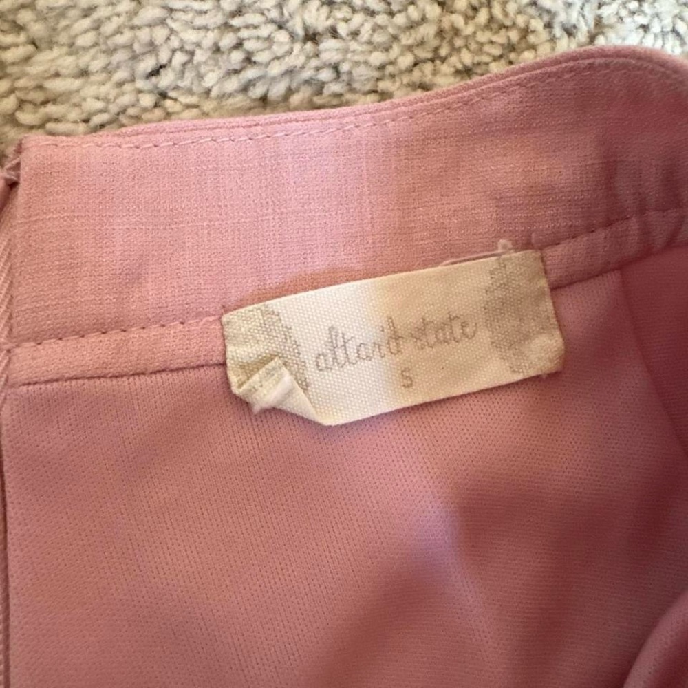 Altar'd State Blush Ruffle Skorts - Picture 3 of 5